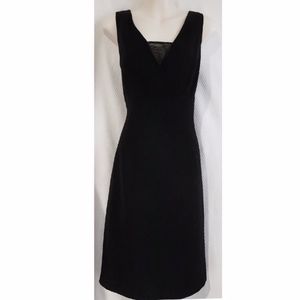 Clues Collection Black Dress Sz 6